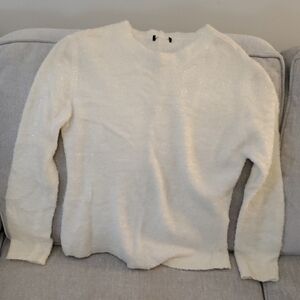 Limited Too White Long Sleeve Sweater